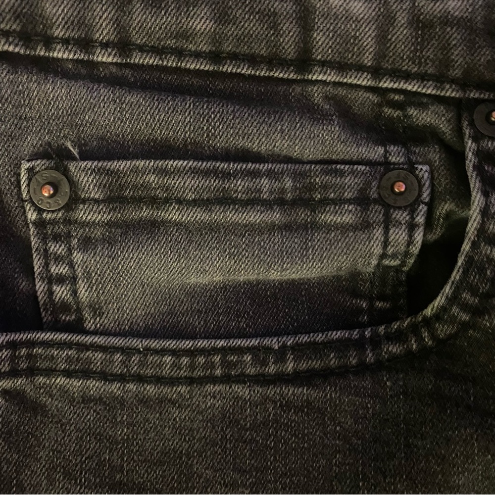 Levi's 512 Black Slim Jeans GUC 34x34 - Picture 5 of 7